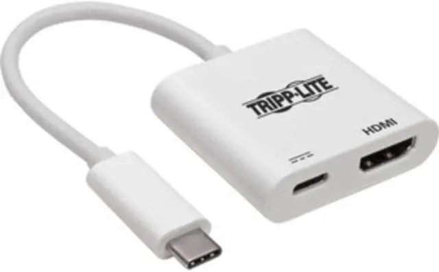 Alt view image 12 of 12 - TRIPP LITE U444-06N-H4K6WC USB 3.1 GEN 1 USB-C TO HDMI 4K ADAPTER (M/F), THUNDERBOLT 3 COMPATIBILITY, 4K @6