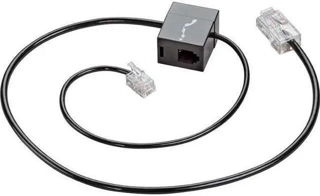 Alt view image 7 of 9 - Plantronics Cable Tele 86007-01 Interface Cable