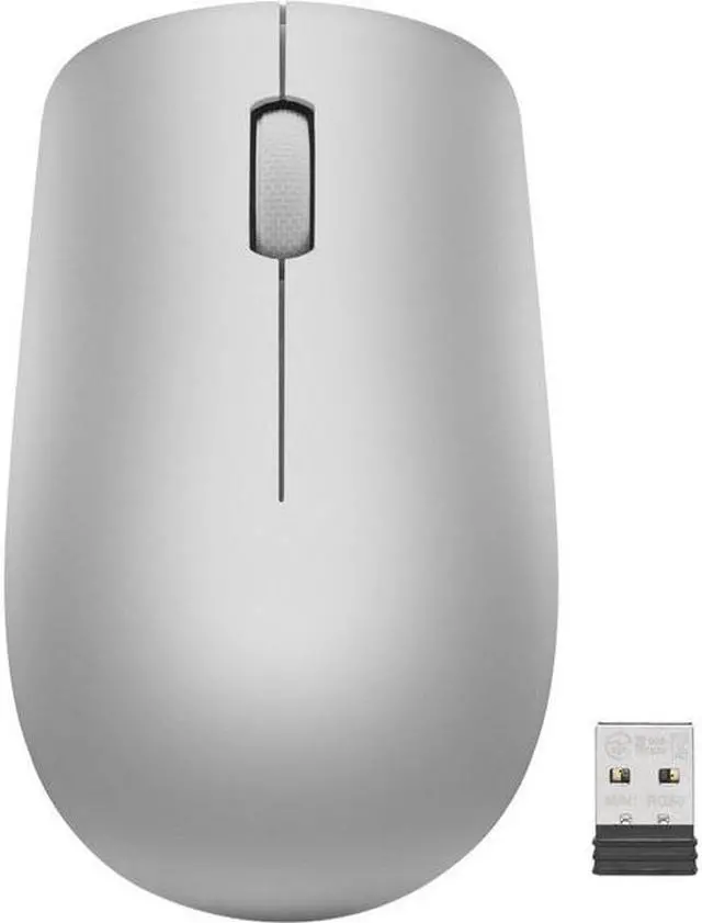 Alt view image 13 of 13 - Lenovo 530 Wireless Mouse (Platinum Grey)