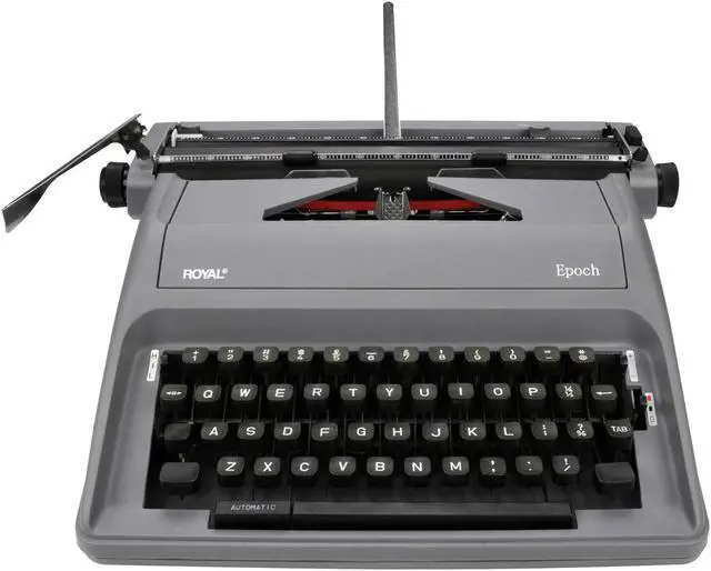 Main image of Royal 79103Y EPOCH Manual 88-Character Typewriter, Gray
