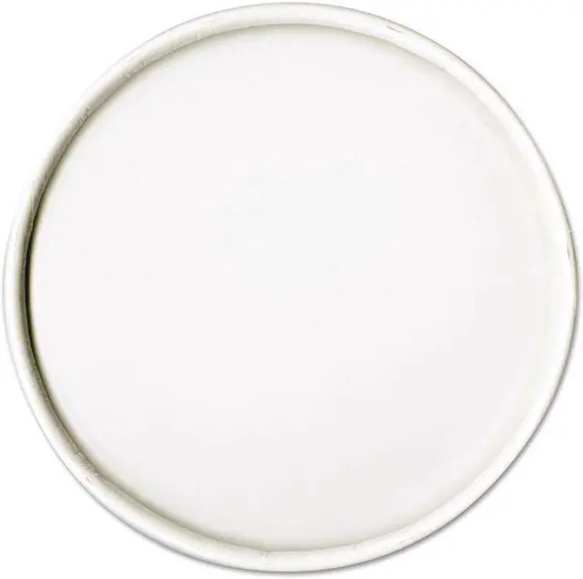 Alt view image 3 of 8 - Dart SCCCA16A Spiral-Wound Paper Hot Cup Lids, 16Oz Cups, White, 25/Sleeve, 20 Sleeves/Carton