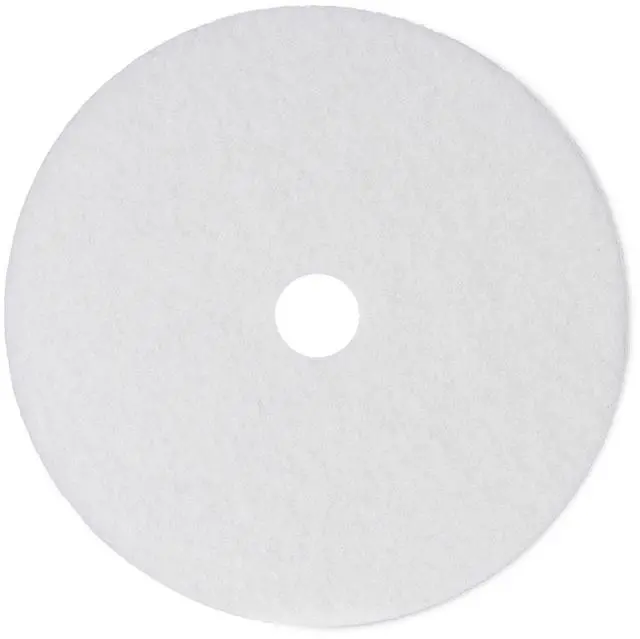 Alt view image 8 of 14 - Standard 24-Inch Diameter Polishing Floor Pads, White BWK4024WHI