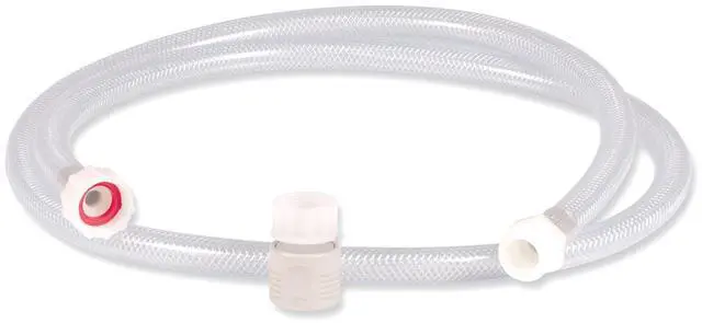 Alt view image 3 of 14 - PDC Hose Kit, 1/2" Hose Diameter, 6 ft, Clear/Green 710050KT