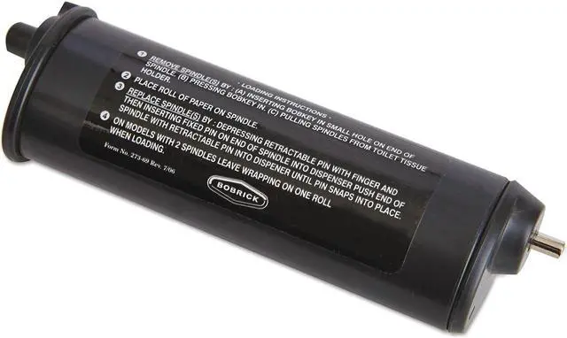 Alt view image 8 of 19 - Theft Resistant Spindle for ClassicSeries Toilet Tissue Dispensers 273-103