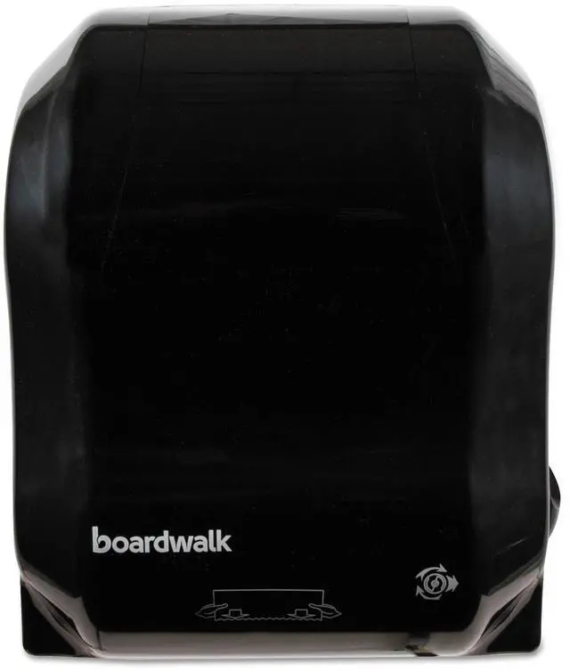 Alt view image 6 of 13 - Boardwalk BWK1501 Xtra Mechanical Towel Dispenser, 16.81" x 12.13" x 9.81" - Black