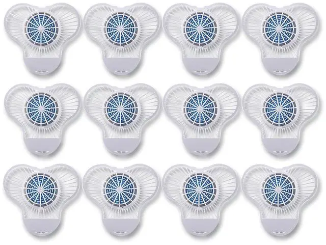 Alt view image 3 of 12 - Boardwalk Urinal Screen w/Non-Para Cleaner Block Green Apple 12/Box NUS