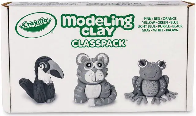 Alt view image 3 of 5 - Crayola 230288 Modeling Clay Classpack - Multicolor