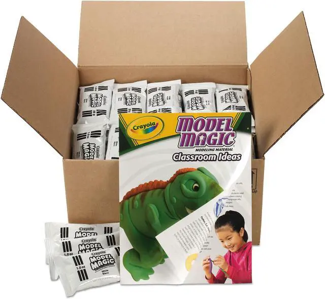 Alt view image 3 of 13 - Crayola Clay,Model,1 Oz,75/Ct,Wht 236001