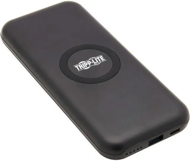 Alt view image 11 of 11 - Tripp Lite UPB-10K0-1U1CQ Power Bank - For USB Device, Smartphone, iPhone, Mobile Device - Lithium Ion (Li-Ion) - 10000 mAh - 3 A - 5 V DC Output - 5 V DC, 9 V DC Input - 2 x - Black