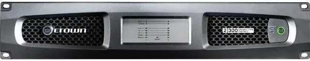 Alt view image 2 of 6 - HARMAN - DCI2X300-U-USFX - Crown 300w Power Amplifier 2ch
