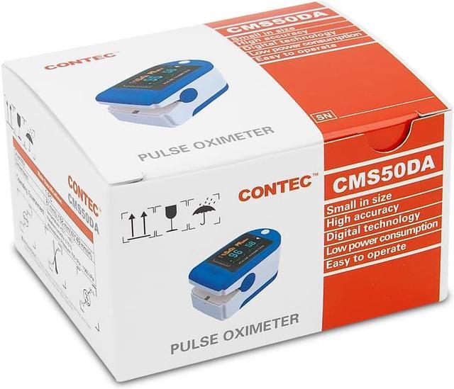 Alt view image 4 of 4 - Contec Pulse Oximeter CMS50D, 50DA (FDA Approved)