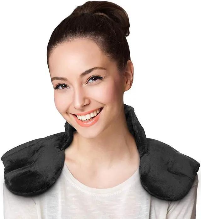 Alt view image 4 of 7 - ZORELLE Heating Pad for Neck and Shoulders: Heated Neck Wrap & Compress Therapy