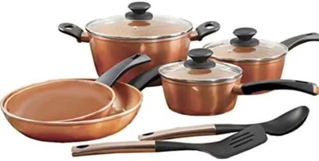 Main image of Gibson Overseas - 123868.10 - 10pc induction Copper cookware