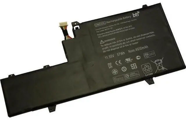 Main image of BTI 4953 mAh 11.5 V DC Battery for Select HP Elitebook 1030 G2 Laptops OM03XLBTI
