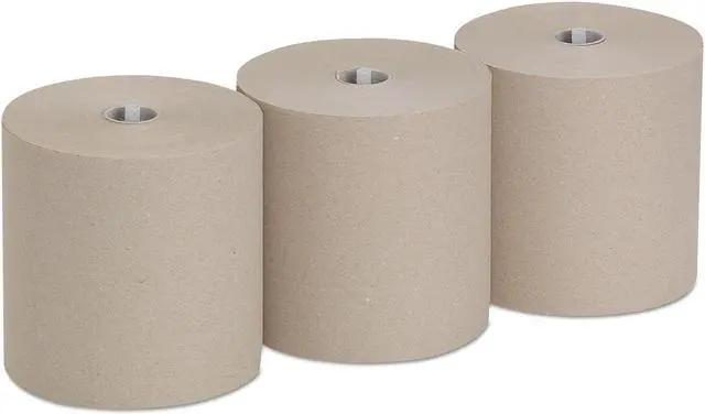 Alt view image 3 of 10 - Georgia-Pacific Pacific Blue Brown Ultra Towels - 7.87" x 1150 ft - Brown - Paper - Flexible, Chlorine-free, Biodegradable - 3 - 3 / Carton