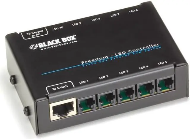 Alt view image 7 of 19 - Black Box ServSwitch Freedom LED Monitor Identification Kit