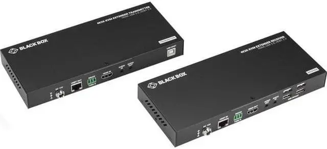 Alt view image 14 of 14 - Black Box ACU1700A 1.4 USB 2.0 HDBT Catx KVM HDMI Extender