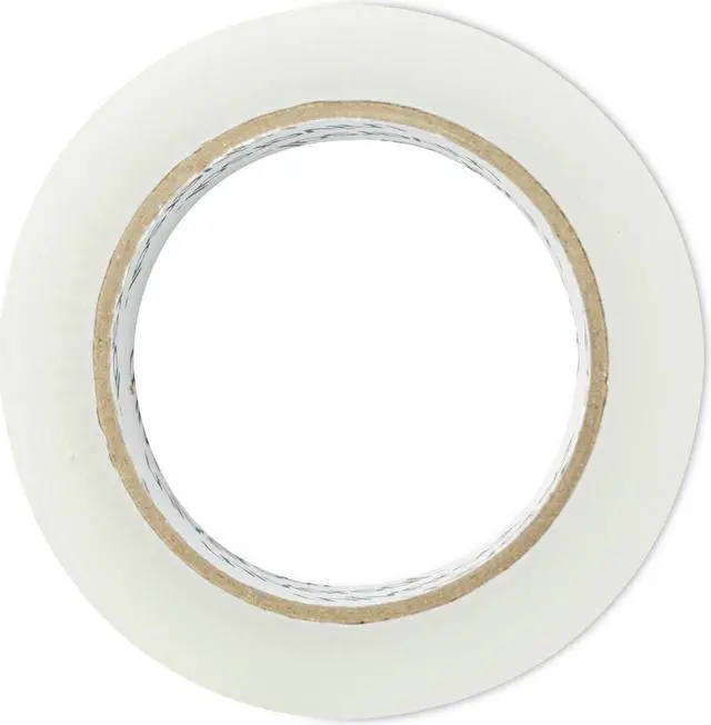 Alt view image 3 of 12 - Universal General-Purpose Acrylic Box Sealing Tape 48mm x 100m 3" Core Clear 12