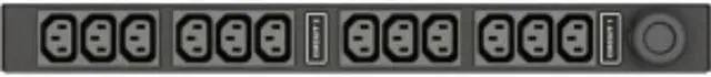 Alt view image 2 of 4 - Vertiv Geist Basic Rack PDU - (12) IEC C13| 30A| 208V| L6-30P| 4.9kW| RPDU VP9571A