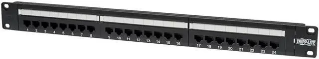 Main image of Unirise PPC6-24PT-1U Cat 6 24-Port 1RMU Cat6 110 Type Patch Panel