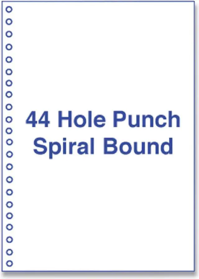 Main image of Alliance Perforated and Punched 44-Hole 20 lb 8.5 x 11 White 500/Ream 30774