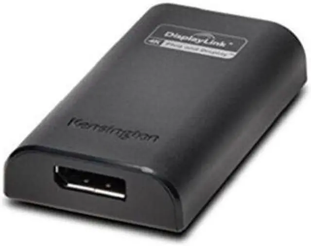 Alt view image 2 of 2 - Kensington USB/DisplayPort Audio/Video Adapter