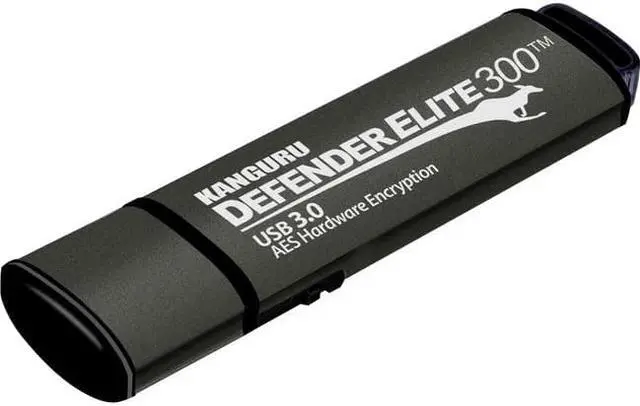 Alt view image 9 of 13 - KANGURU KDFE300-128G 128GB DEFENDER ELITE 300 FLASH