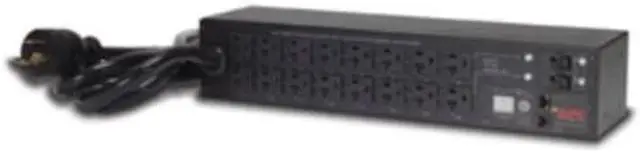 Alt view image 7 of 14 - APC Rack PDU, Switched, 2U, 30A, 120V, (16)5-20 Black