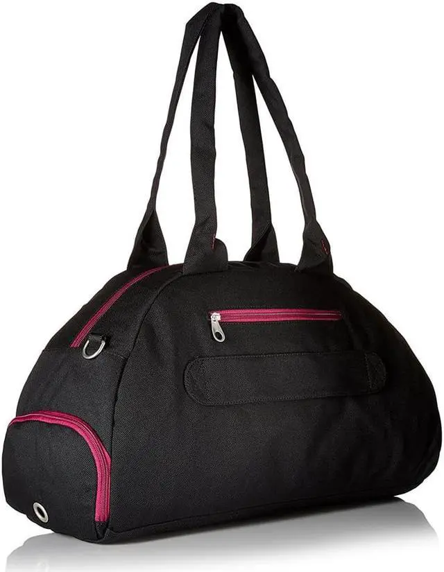 Alt view image 2 of 5 - Haiku Womens Passage Eco Travel Shoulder Tote Duffle Daypack Overnight Bag Black