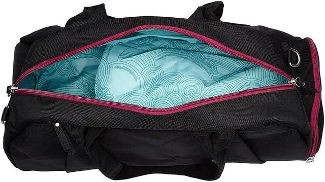 Alt view image 4 of 5 - Haiku Womens Passage Eco Travel Shoulder Tote Duffle Daypack Overnight Bag Black