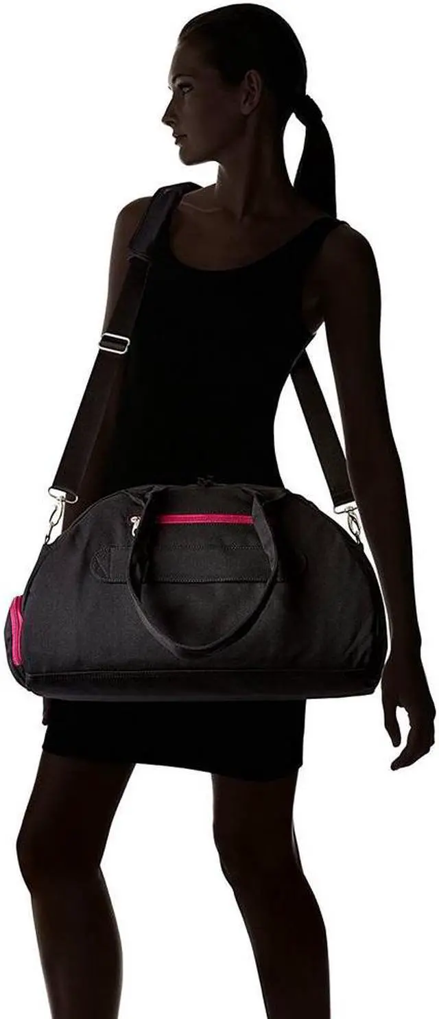 Alt view image 5 of 5 - Haiku Womens Passage Eco Travel Shoulder Tote Duffle Daypack Overnight Bag Black