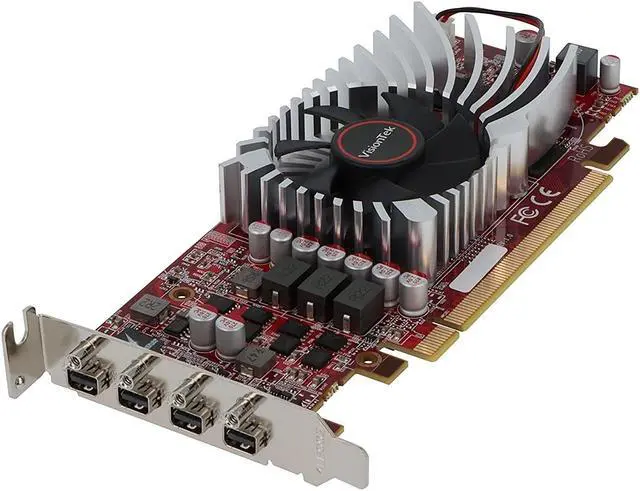 Alt view image 9 of 9 - VisionTek Radeon RX 550 2GB GDDR5 PCI Express 3.0 CrossFireX Support Graphics Card 901466