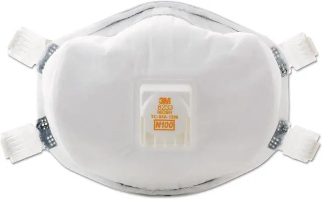 Alt view image 9 of 20 - 3M N100 Disp Respirator