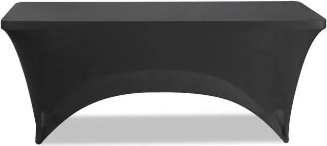 Alt view image 16 of 16 - iGear Fabric Table Cover Polyester/Spandex 30 x 72 Black 16521