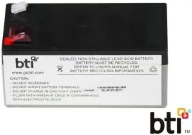 Alt view image 11 of 11 - BTI UPS Replacement Battery Cartridge - 3500 mAh - 12 V DC - Lead Acid