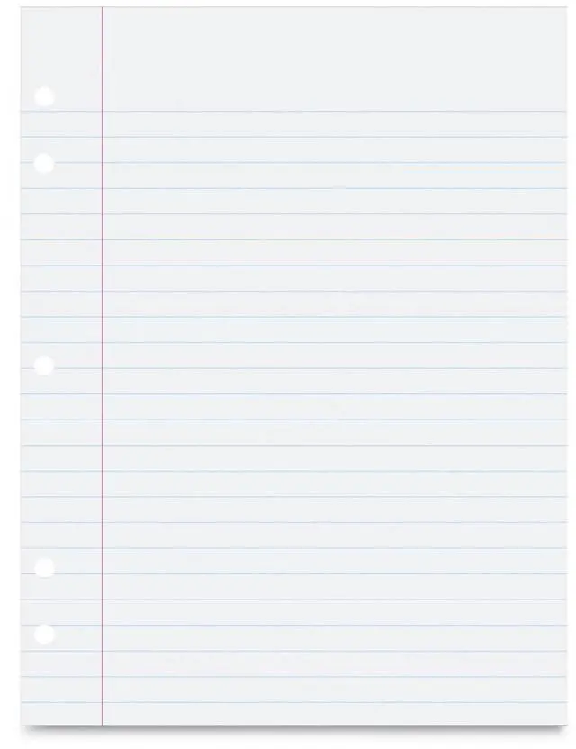 Alt view image 4 of 6 - Pacon Essay/Composition Paper, 3/8" Rule, 8 x 10-1/2, White, 500 Sheets per Ream