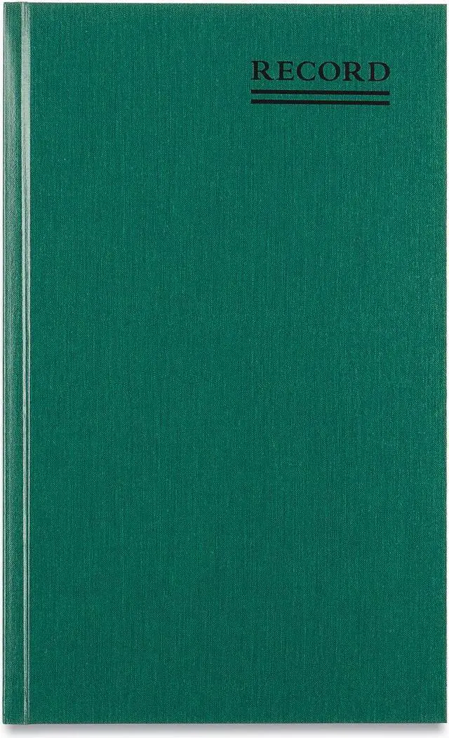 Alt view image 7 of 8 - National Emerald Series Account Book Green Cover 500 Pages 12 1/4 x 7 1/4 56151