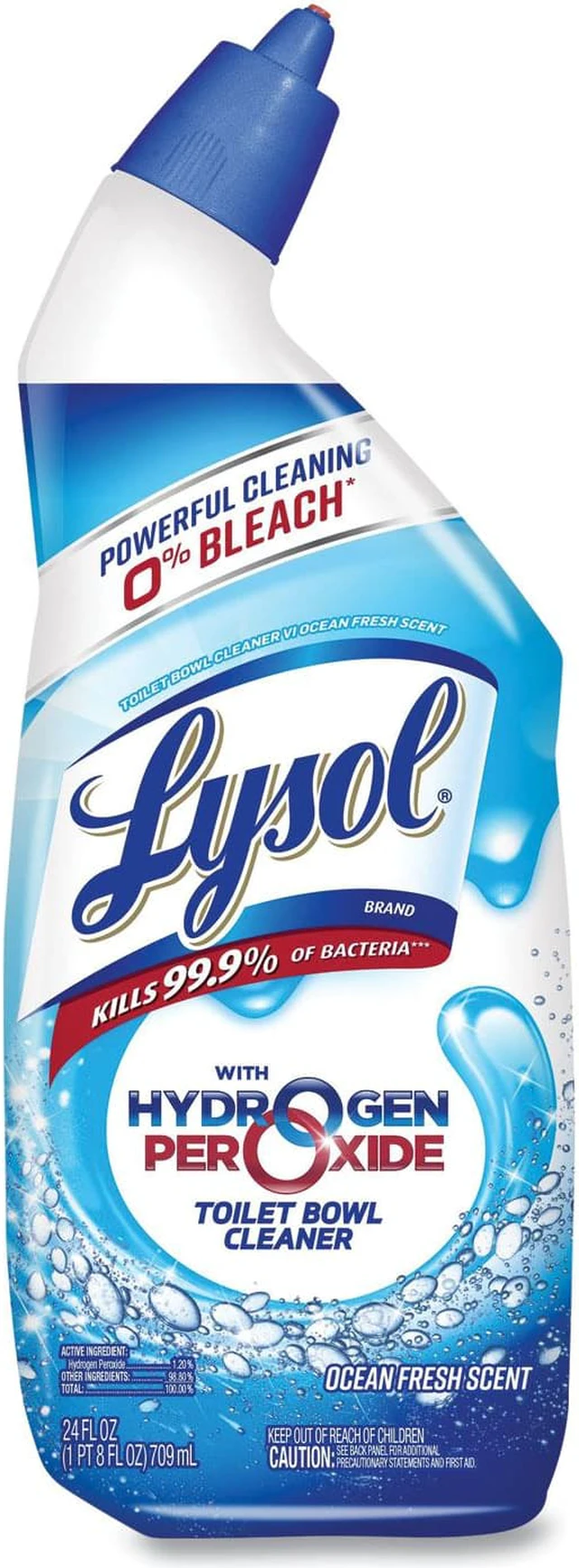 Alt view image 9 of 13 - LYSOL Brand Toilet Bowl Cleaner with Hydrogen Peroxide Cool Spring Breeze 24 oz