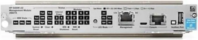 Alt view image 13 of 16 - HPE 5400R zl2 Management Module