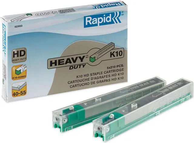 Alt view image 2 of 7 - Rapid 02903 Staple Cartridge, 55-Sheet Capacity, 1,050-Pack