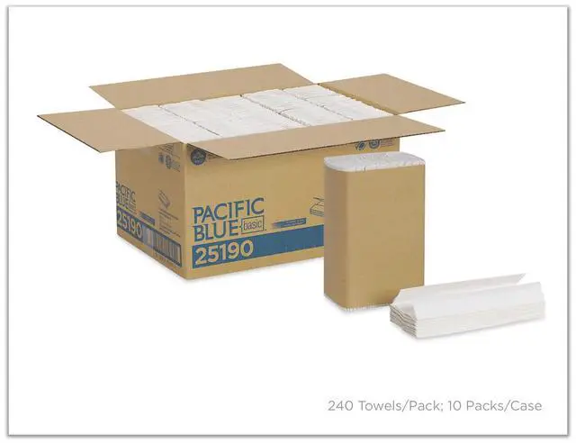 Alt view image 8 of 19 - Georgia Pacific 25190 Envision Paper Towel  10-1/4w x 13-1/4h  WE  2400 Sheets/Case