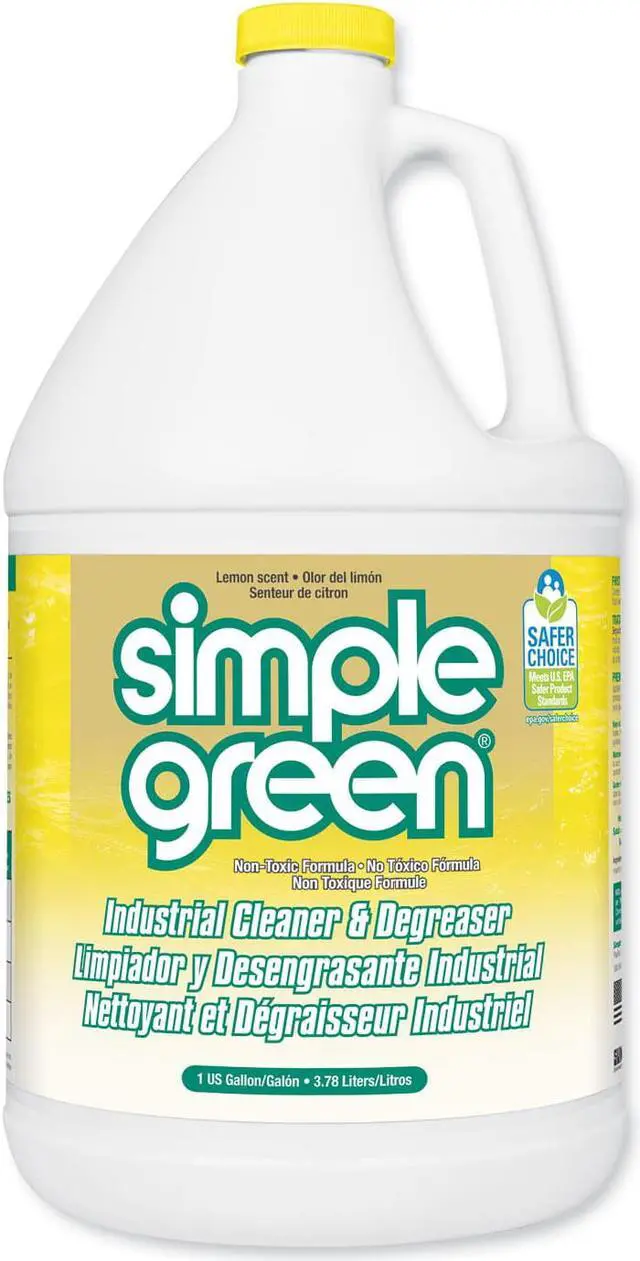 Alt view image 9 of 10 - SIMPLE GREEN 3010200614010 Liquid 1 gal. Cleaner and Degreaser, Jug