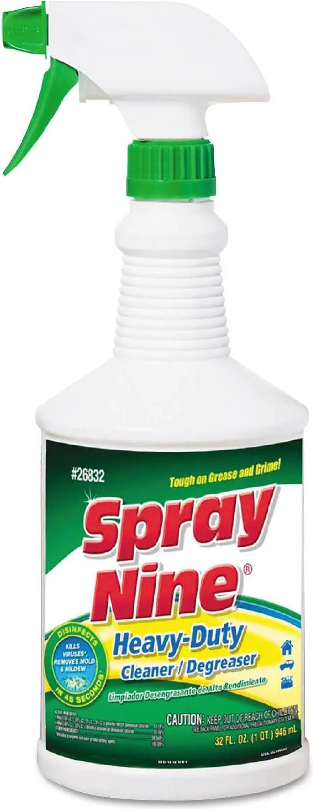 Alt view image 5 of 8 - Spray Nine Cleaner,Multi-Purp,32oz 26832