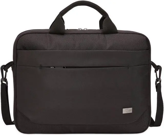 Alt view image 13 of 14 - Case Logic Advantage Adva-116 Black Carrying Case (Attaché) For 10" To 16" Notebook - Black