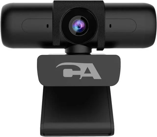Alt view image 2 of 10 - CA Essential Webcam 1080p 5MP - Zoom Certified USB Webcam, 5MP Super HD Webcam up 2592x1944 at 30fps, Autofocus & Light Correction, Dual Omnidirectional Microphones (WC-3000)