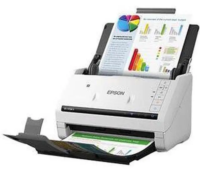 Alt view image 6 of 14 - Epson DS-575W II Contact Image Sensor CIS Duplex Document Scanner