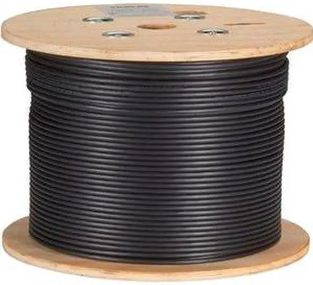 Alt view image 2 of 5 - Black Box CAT6A Bulk Cable Stranded UTP 650 MHz CM PVC PoE 1000 ft