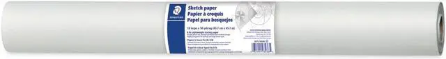 Alt view image 2 of 4 - Staedtler Mars GmbH & Co. Sketch Paper 18"Wx50 Yds No Bleed Thru White 937S1850R