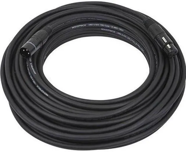 Alt view image 2 of 11 - Monoprice 4-Channel XLR Male to XLR Female Snake Cable Cord - 15 Feet- Black/Silver With Metal Connector Housings Plastic And Rubber Cable Boots