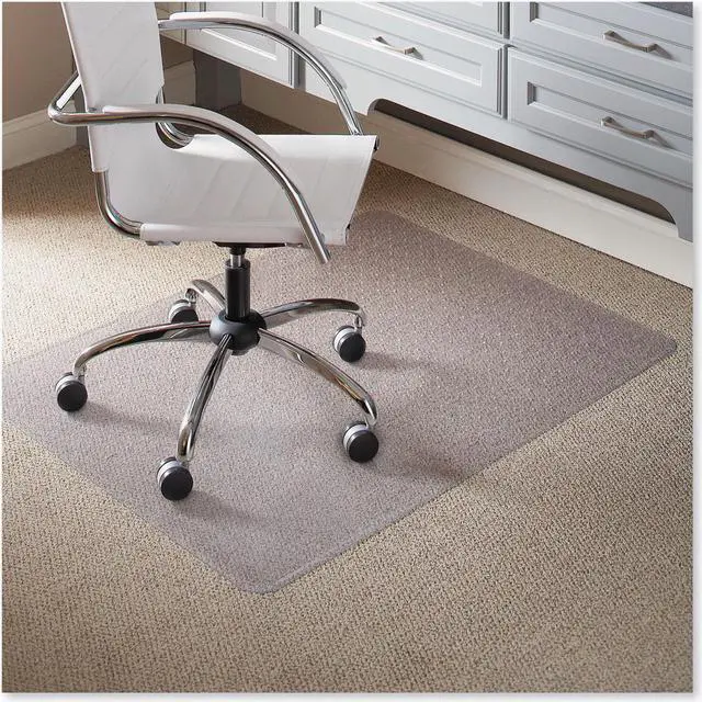 Alt view image 7 of 13 - ES Robbins 120321 AnchorBar Task Series Value Chair Mat for Carpet- Rectangle- 46w x 60l- Clear